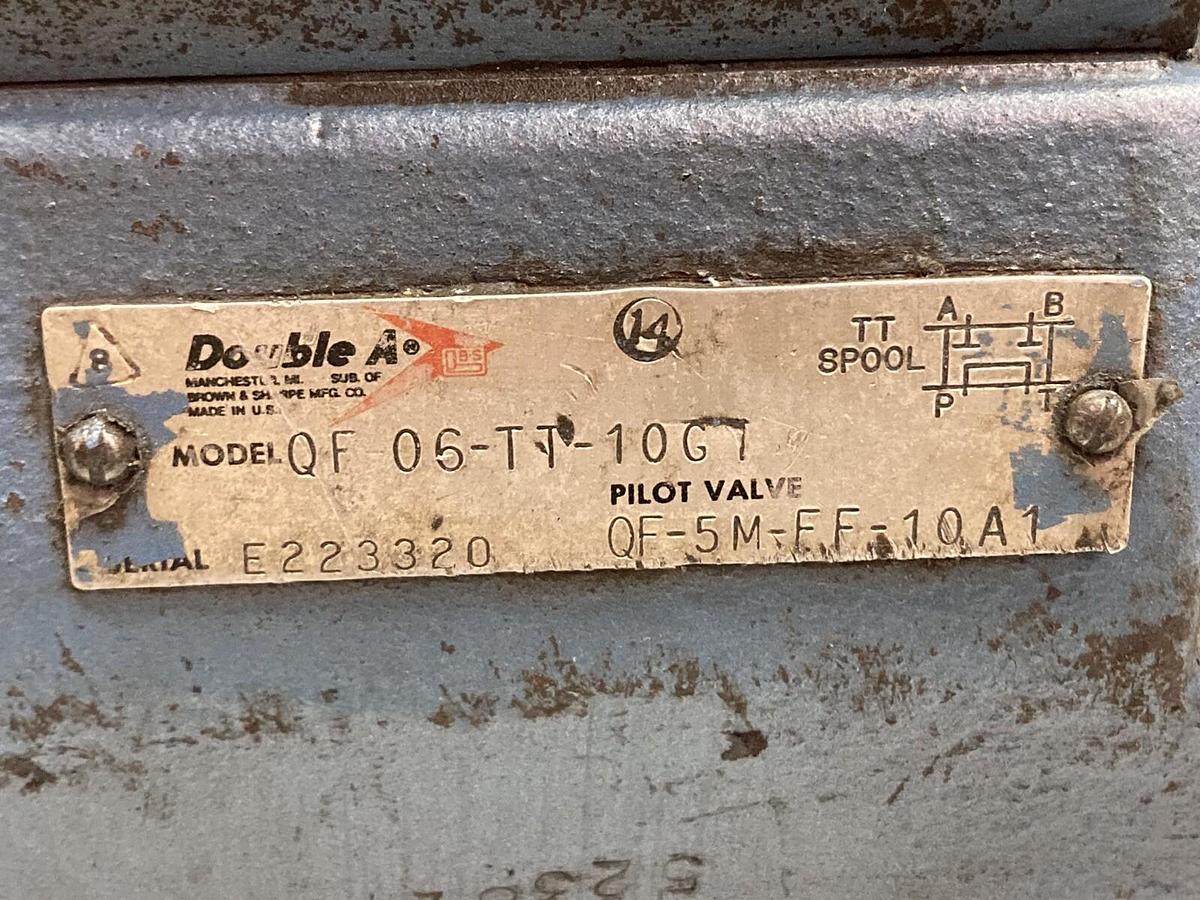 Used Double A,QF-06-TT-10G1,Directional Control Valve