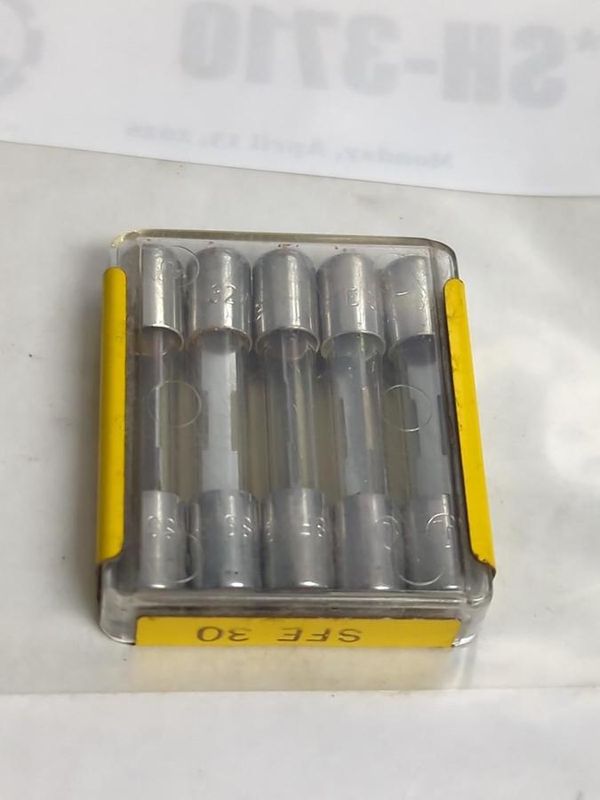 COOPER BUSSMANN,SFE30,FUSE PACK OF 5 PCS NOS