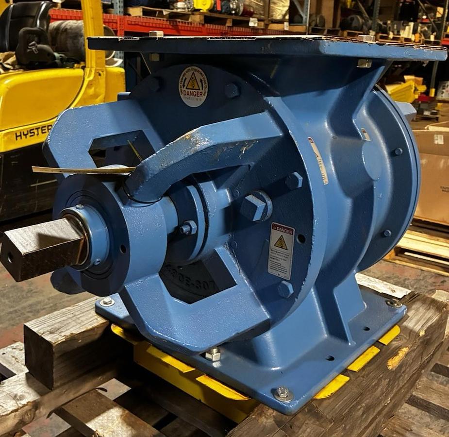 Used Meyer,RM4625-010,Rotary Valve Airlock Feeder 10"x10" opening