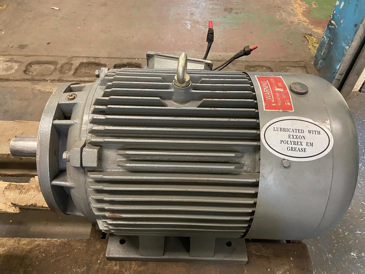 Used WorldWide,WWE25-18-284TC,25Hp Motor 1775RPM 230/460V Frame 284TC