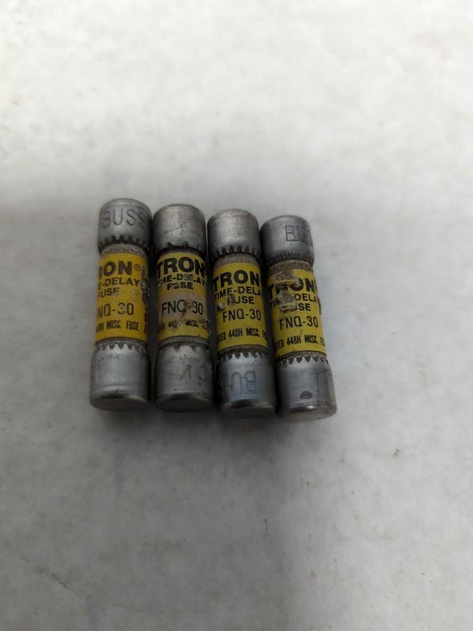 COOPER BUSSMANN,FNQ-30,TRON FUSE 30 AMP LOT OF 4