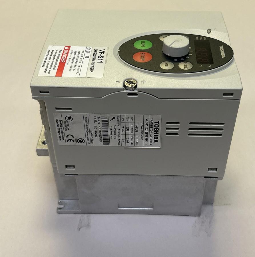 Used TOSHIBA,VFS11-2015PM-WN,TRANSISTOR INVERTER