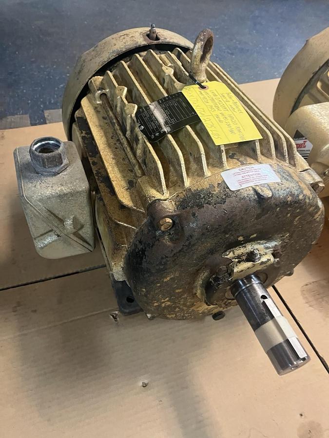 Used BALDOR,EM2334T,SUPER E MOTOR 20HP 1765RPM 230/460V 256T
