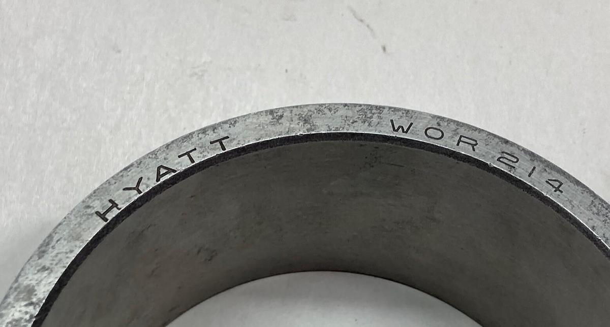 Used Hyatt,WOR214,Roller Bearing