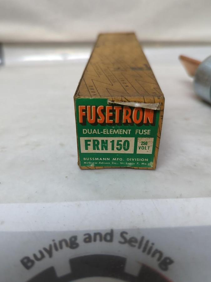 COOPER BUSSMANN,FRN-150,FUSETRON 150 AMP FUSE NOS