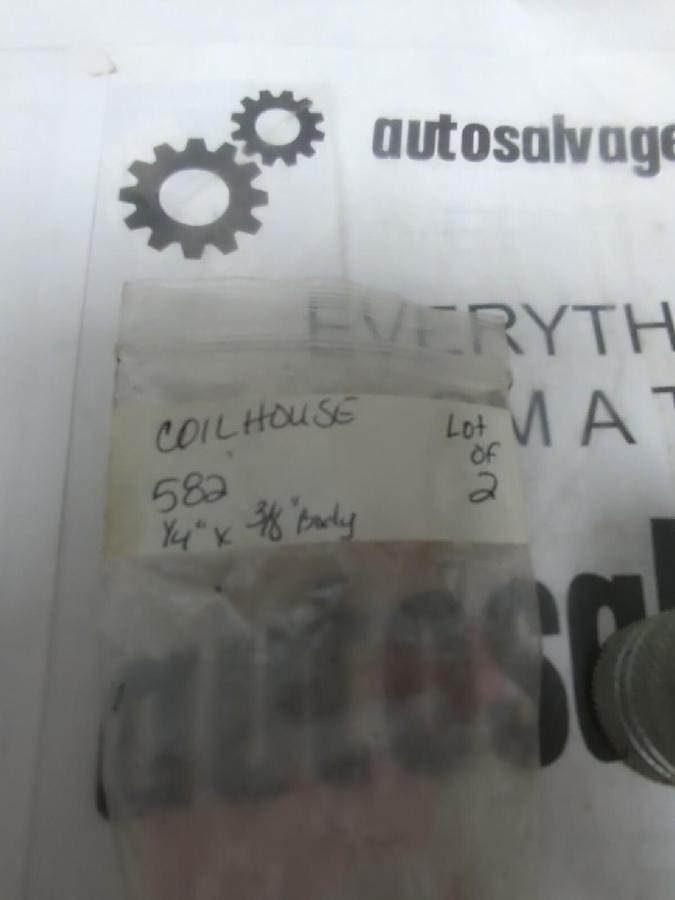 COILHOUSE,582, 1/4 INCH FEMALE NPT PNEUMATIC HOSE COUPLER LOT OF 2 NOS