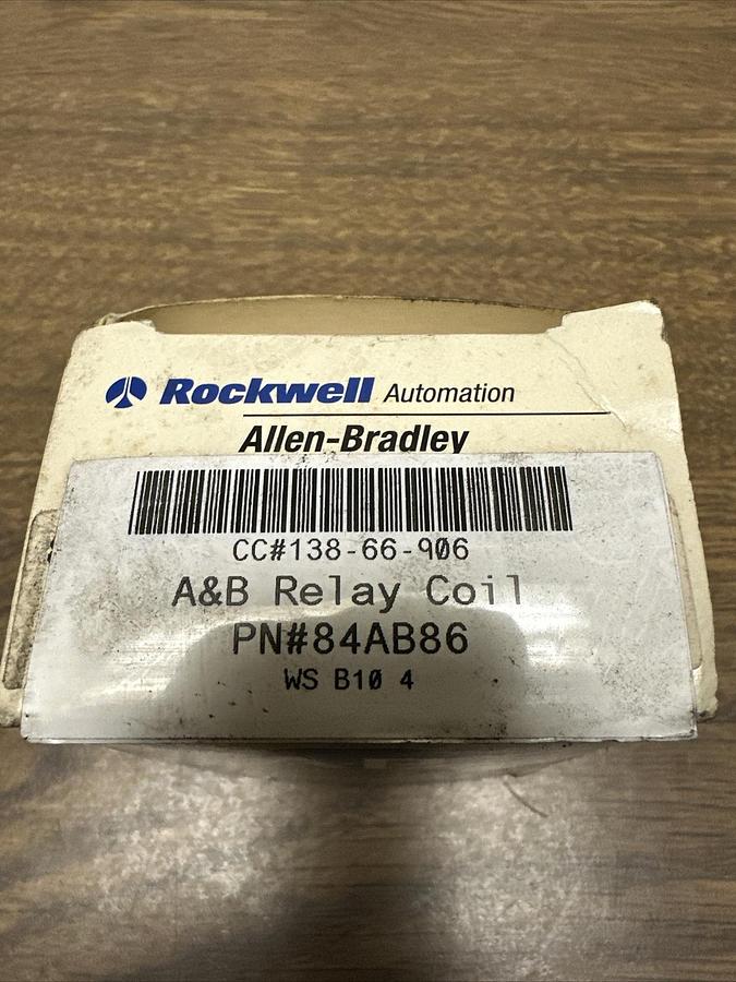 Used Allen Bradley,84AB86,Relay Coil
