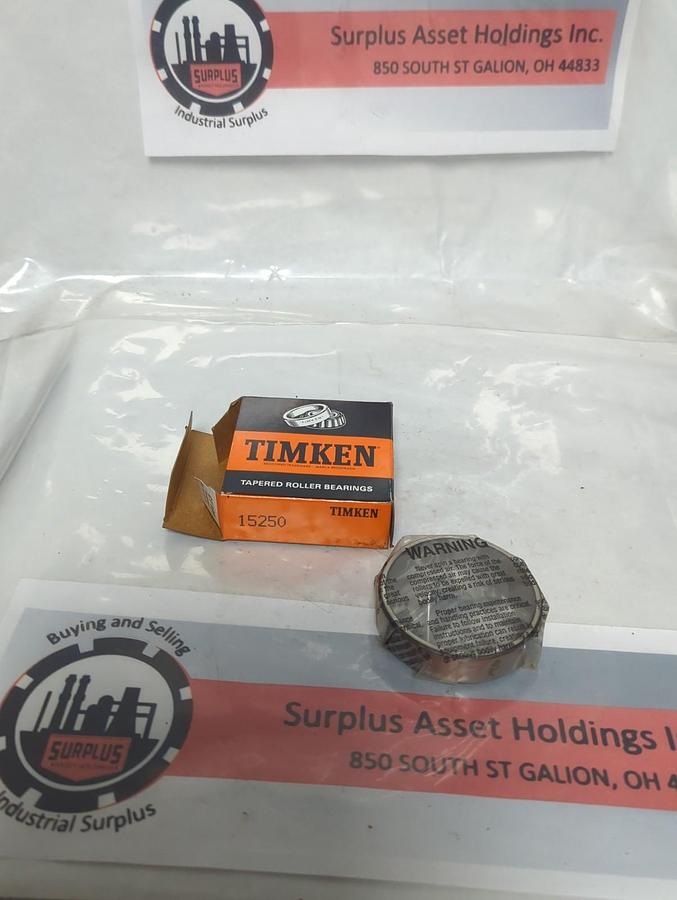 TIMKEN,15250,ROLLER BEARING CUP NOS