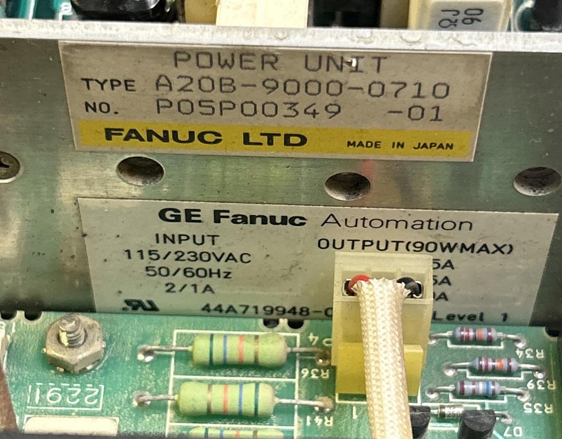 Used GE FANUC,A20B-9000-0710,POWER SUPPLY