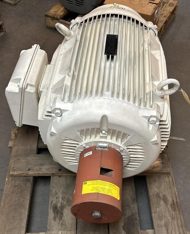 Used WEG,R07512ES3E0W444T-W22,SEVERE DUTY MOTOR 75HP 1135RPM 230/460V 444/5T FR
