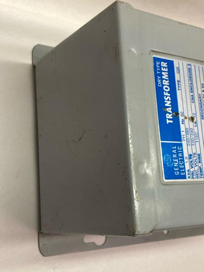 Used General Electric,Model 9T51B10,1-Phase Transformer 60Hz 1.0KVA