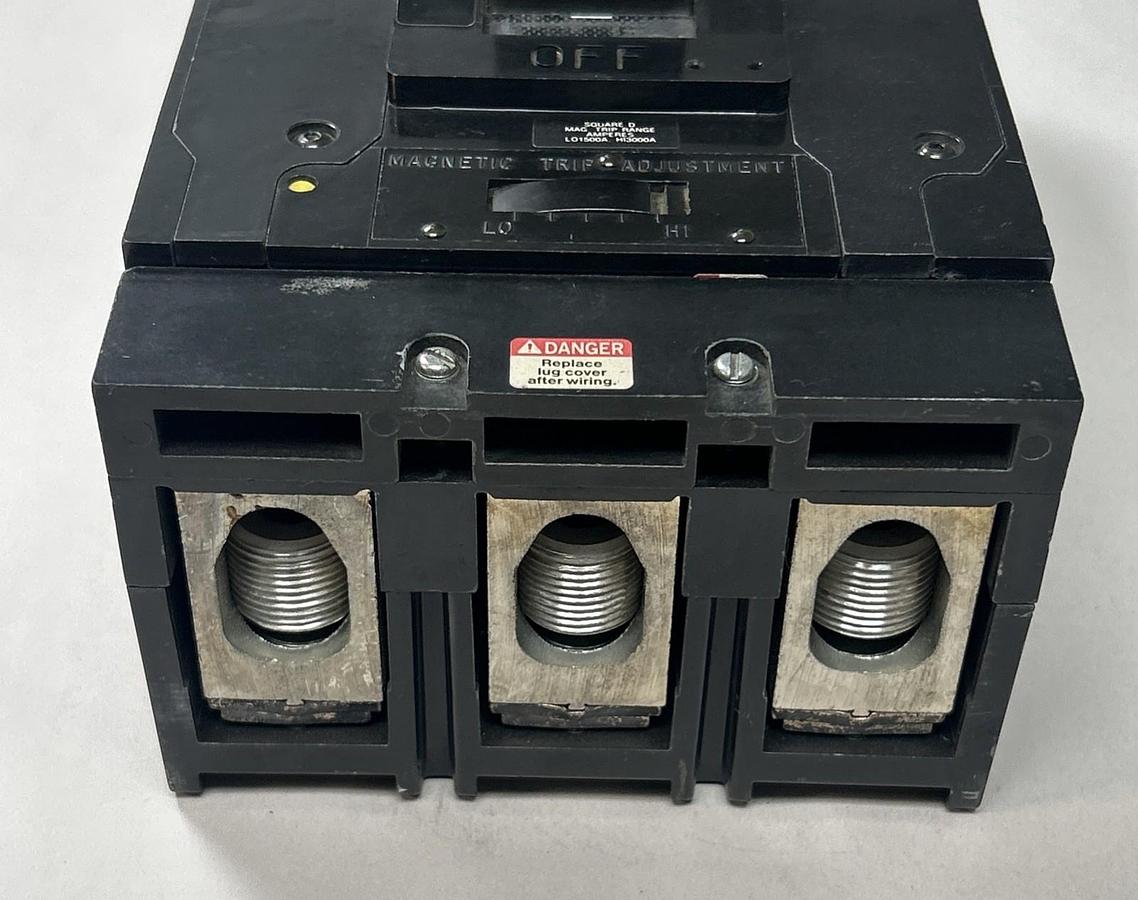 Used SQUARE D,LAL36300,CIRCUIT BREAKER 300A 600V 3P