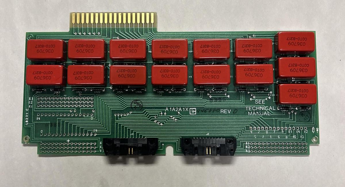 Used LEEDS & NORTHRUP,A1A2A1X,INPUT MODULE PCB CIRCUIT BOARD