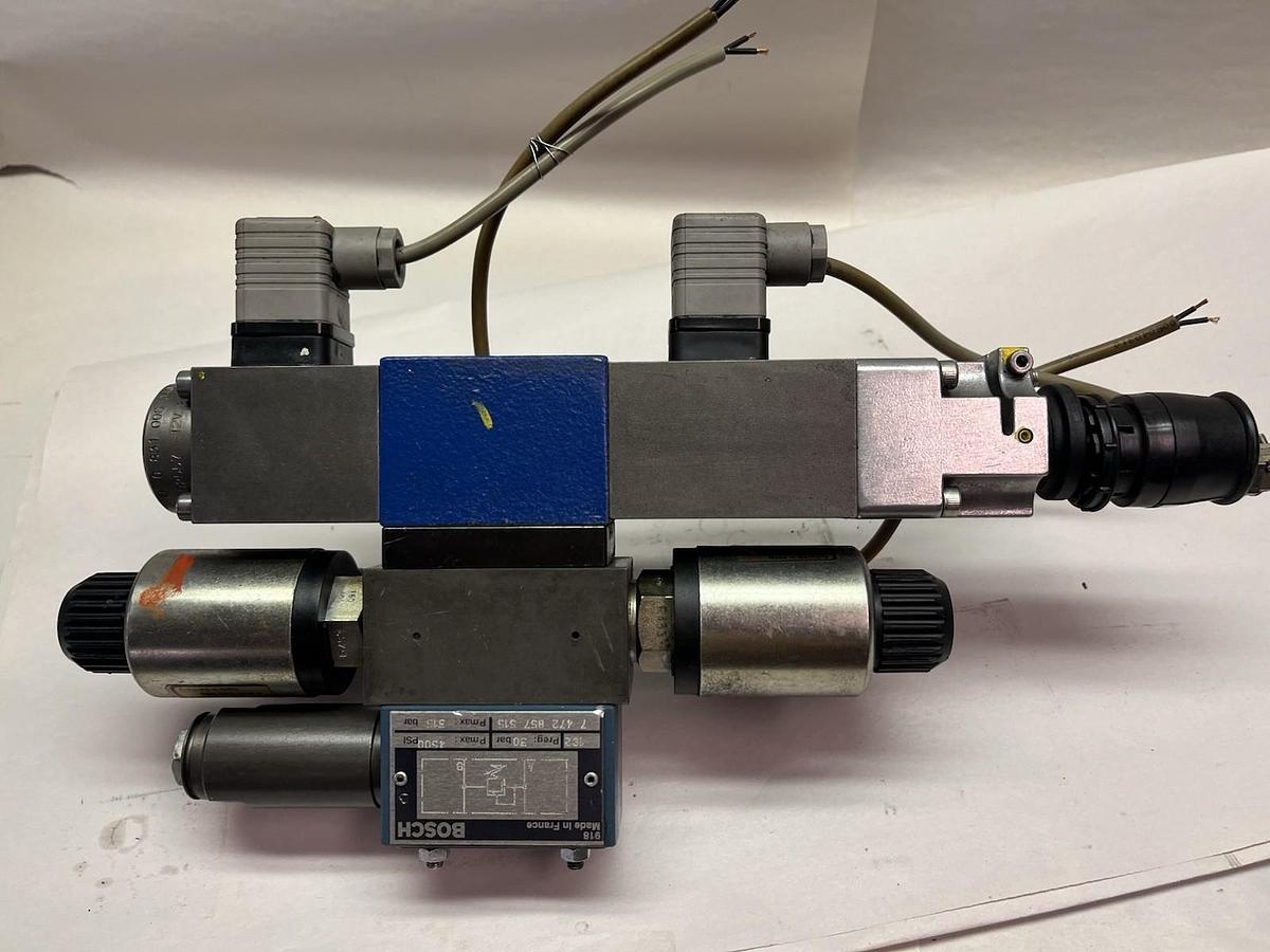 Used BOSCH REXROTH,4WRP-6-E-16S-1X/G24Z4/M-755,SERVO SOLENOID VALVE