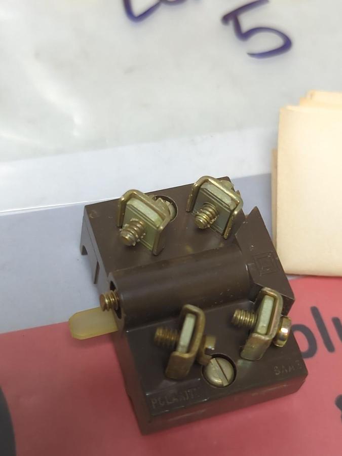 SQUARE D,9001 KA-1,CONTACT BLOCK SERIES B LOT OF 5 NOS