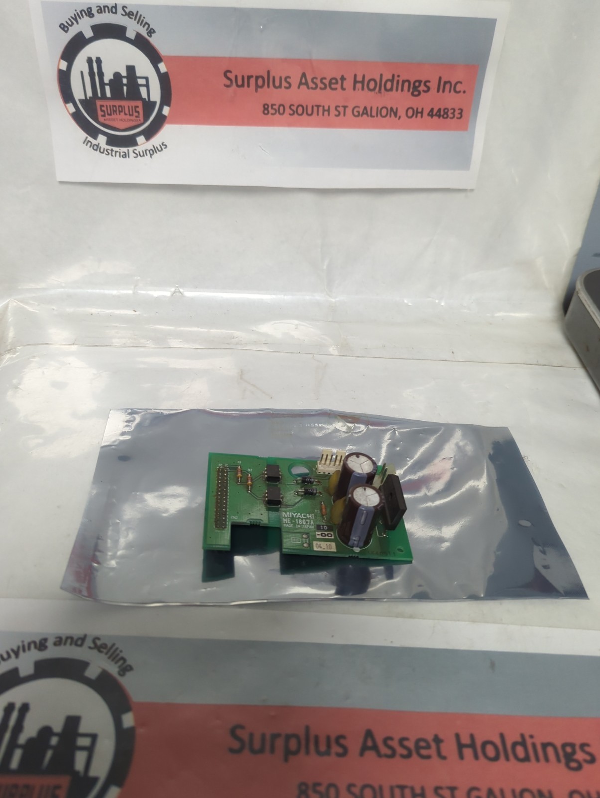 Used MIYACHI,ME-1807A,VALVE DRIVE BOARD PRE-OWNED