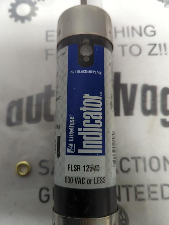 LITTELFUSE,FLSR125ID,INDICATOR 125 AMP FUSE NOS