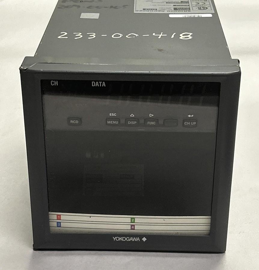 Used YOKOGAWA,SR100004,COMPACT RECORDER