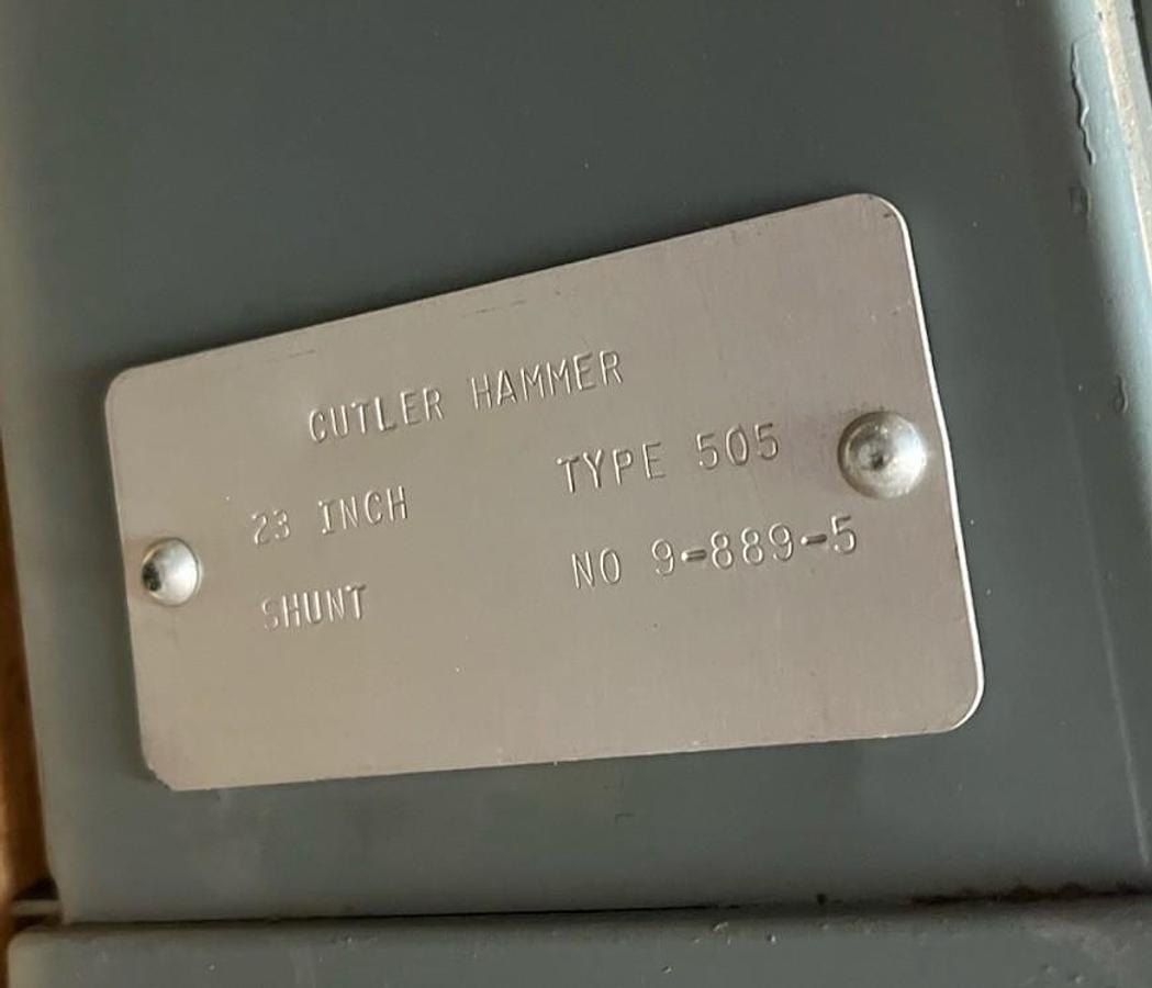 Used CUTLER HAMMER,9-889-5,TYPE 505 23 INCH SHUNT DC COIL