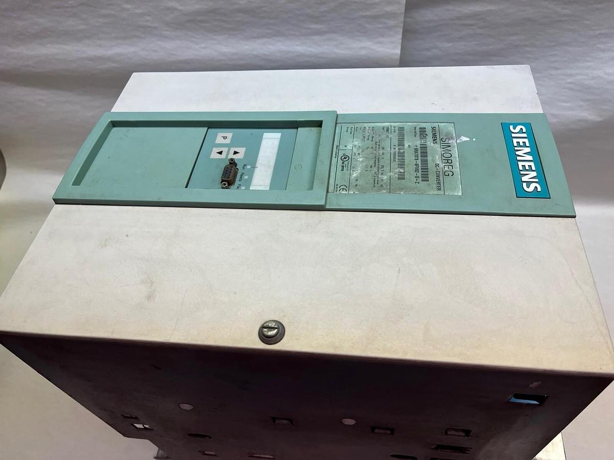 Used SIEMENS,6RA7078-6FV62-0-Z,SIMOREG DC DRIVE CONVERTER