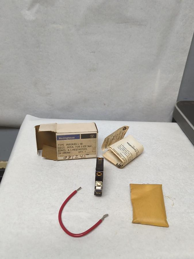 WESTINGHOUSE,L-60,ELECTRICAL INTERLOCK FOR SIZES 3 & 4 NOS