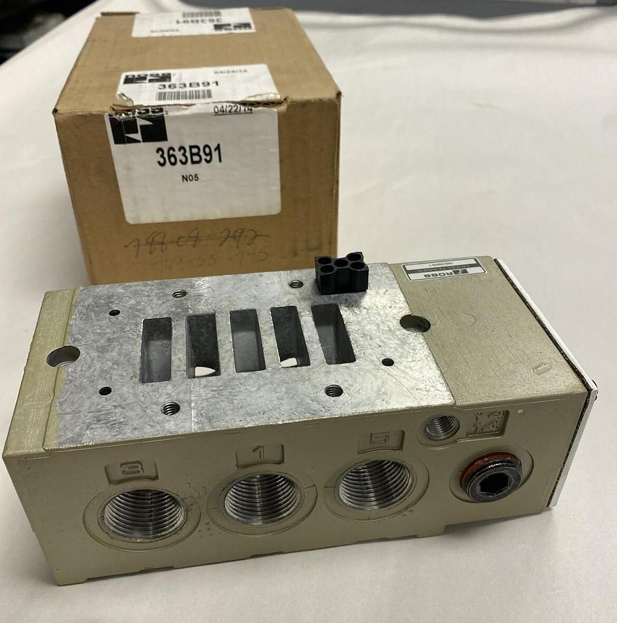 Used Ross,363B91,Pneumatic Valve Base NOS