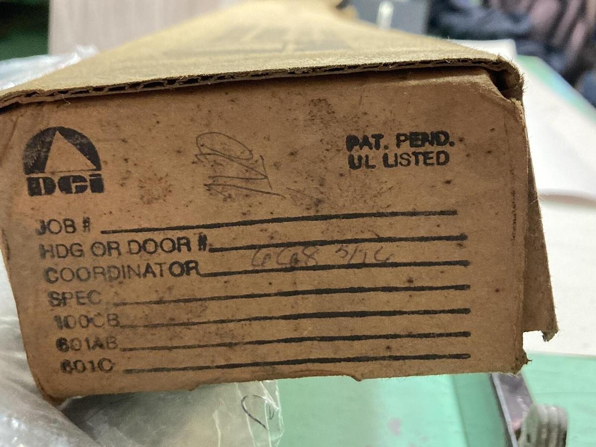 Door Controls International,600 Series,Surface Mounted Coordinator