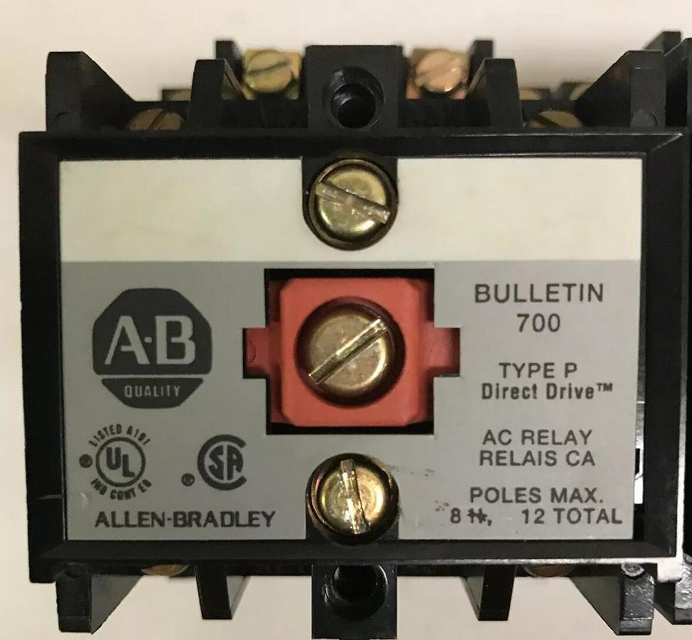 Used Allen Bradley,700-P200A1,Type P Relay lot 3