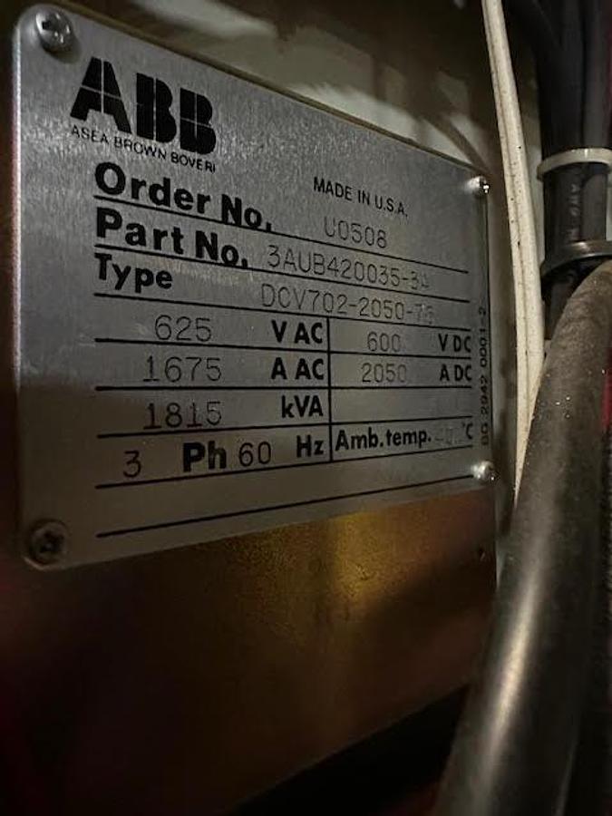 Used Drive Unit DCS502-2050-71R1100010 ABB