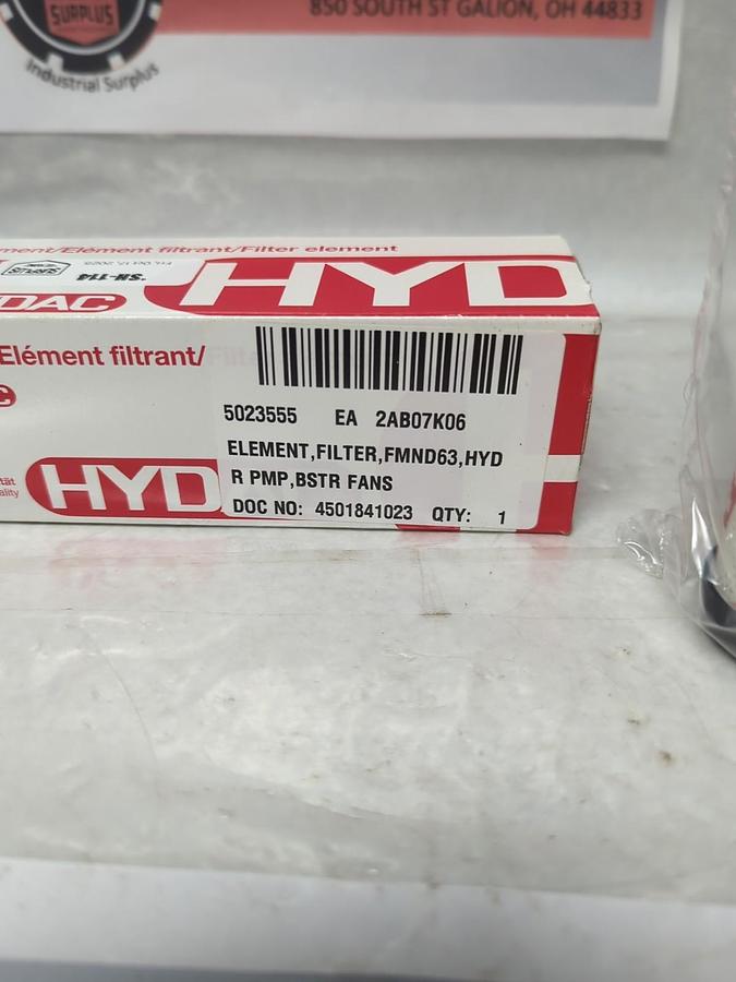 HYDAC,319480,HYDRAULIC FILTER ELEMENT NOS