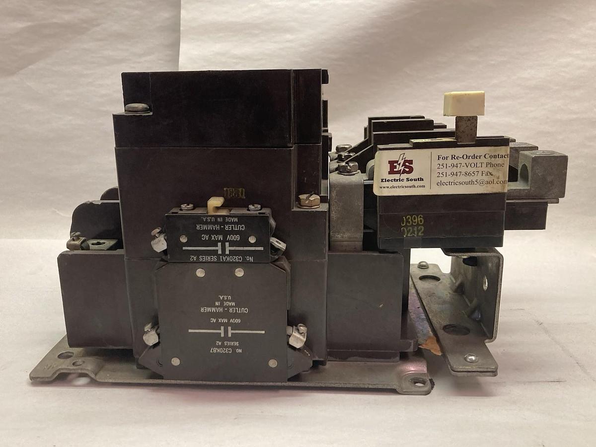 Used Cutler-Hammer,A10FN0,Motor Starter Nema Size 4 Ser A1 135A