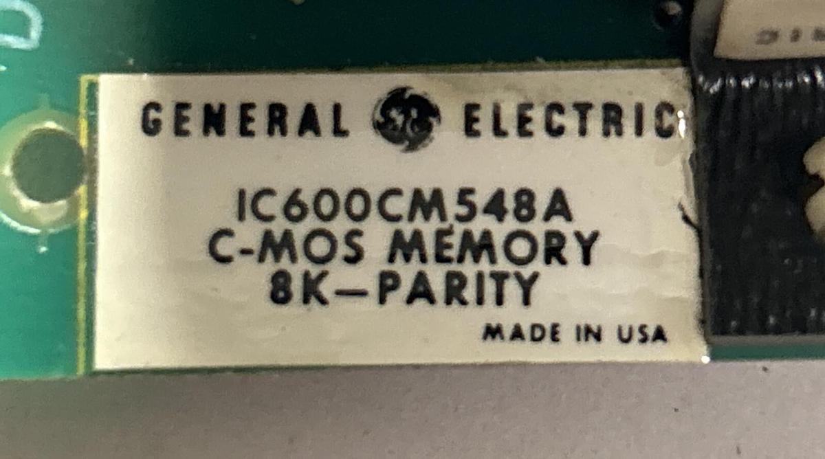 Used GE FANUC,IC600CM548A,MEMORY MODULE