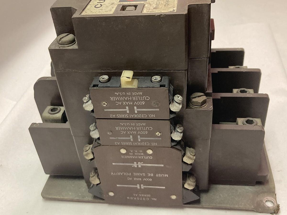 Used Cutler-Hammer,C50FN3,Nema Size 4 Contactor 230V 460/575V Series A1