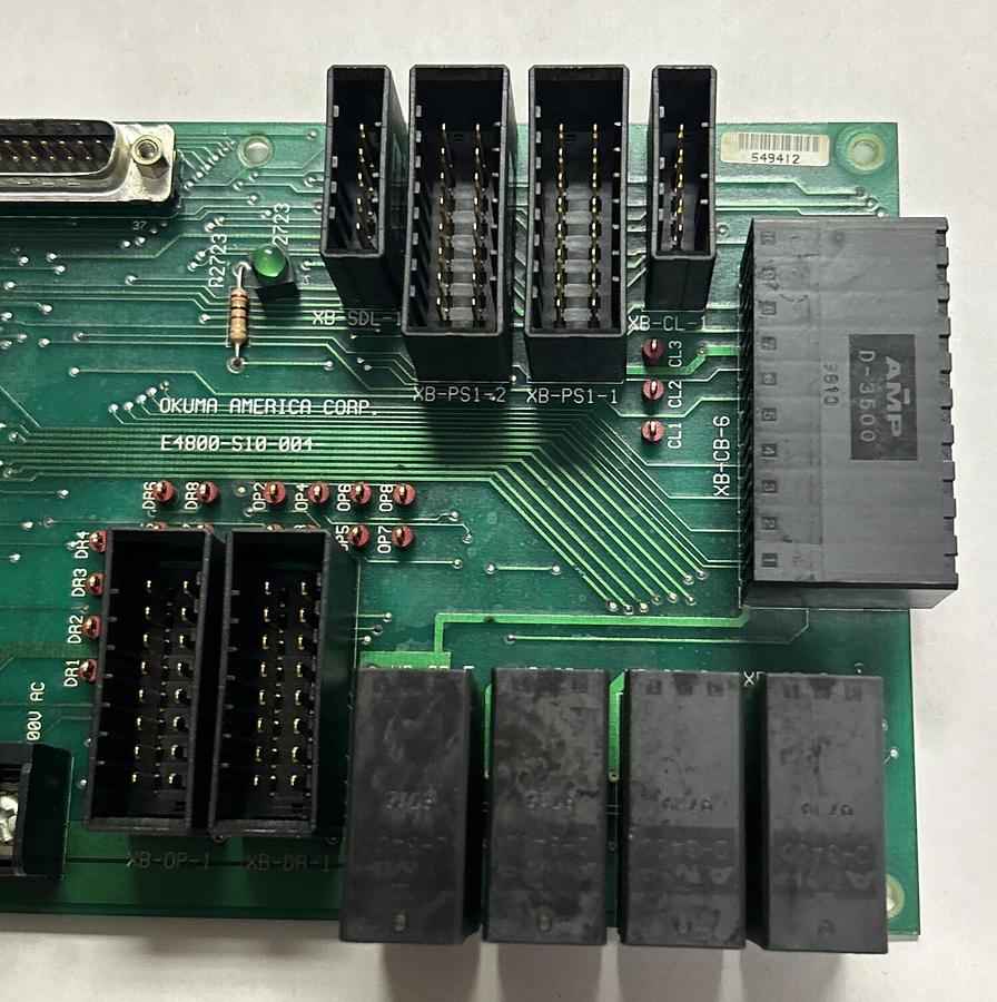 Used OKUMA,E4800-S10-004,CIRCUIT BOARD
