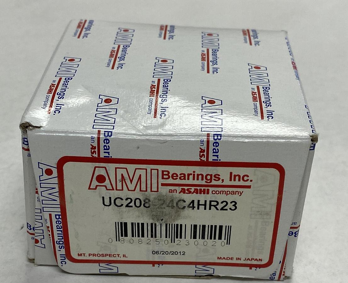 Used AMI BEARINGS,UC208-24C4HR23,BALL INSERT BEARING NEW