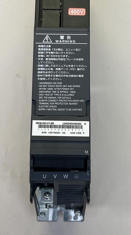 Used MITSUBISHI,MDS-DH-V1-80,AC SERVO DRIVE 4.5KW