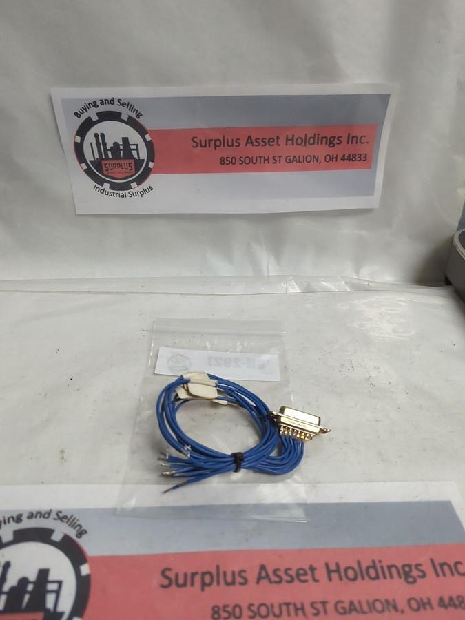 Used AMPHENOL,117,CONNECTOR 15 PIN WITH 10 WIRES PRE-OWNED