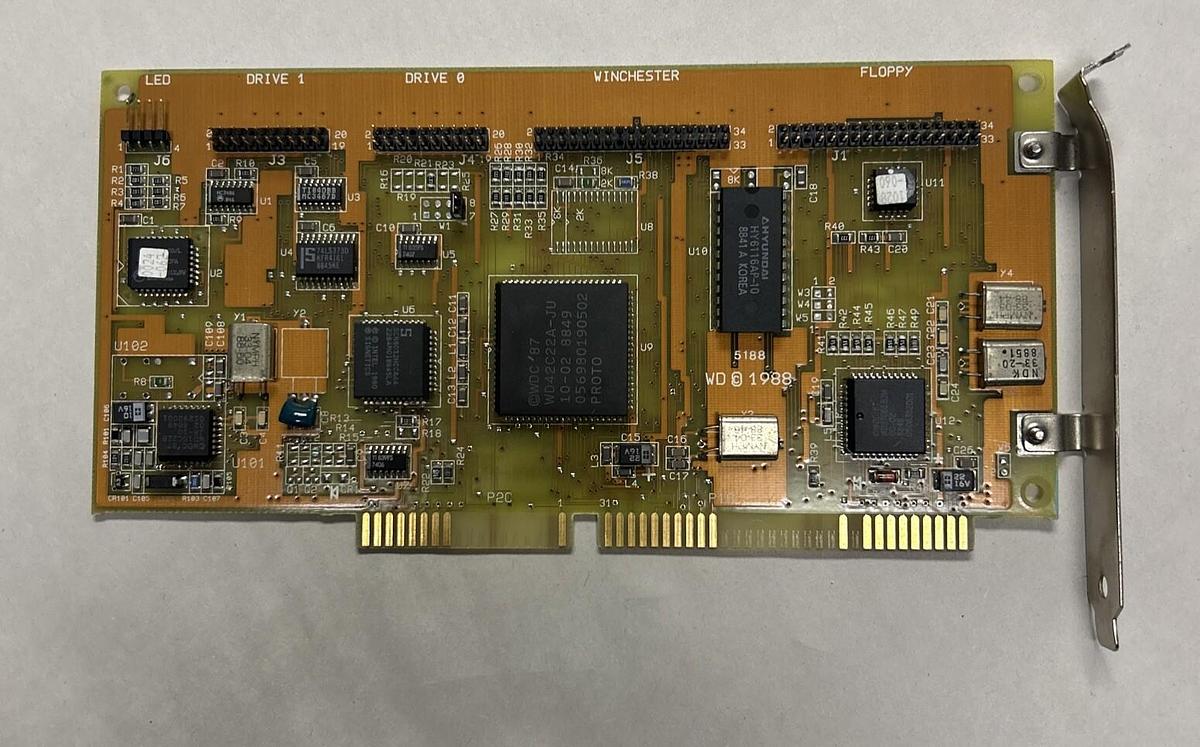 Used WINCHESTER,61-600173-00,DRIVE CONTROLLER CARD