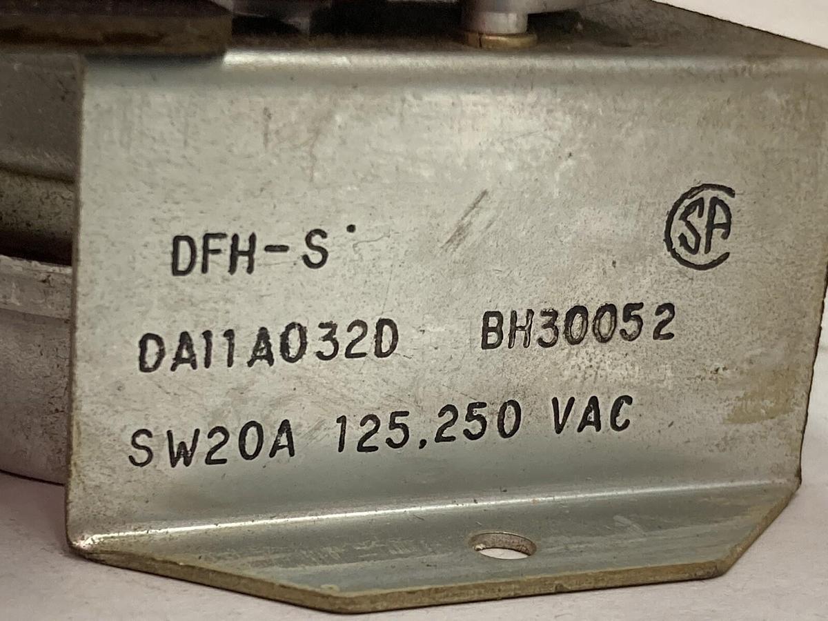 General Time,DA11A032D BH30052,Timer Unit SW20A 125,250VAC
