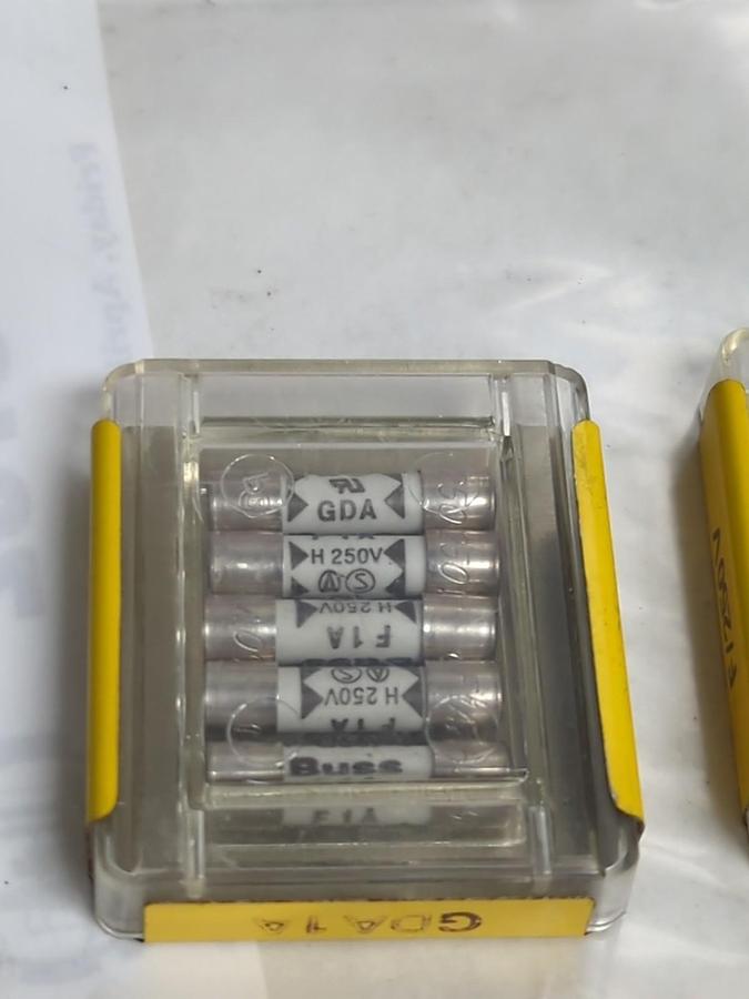 COOPER BUSSMANN,GDA1A,FUSE LOT OF 10 PCS NOS