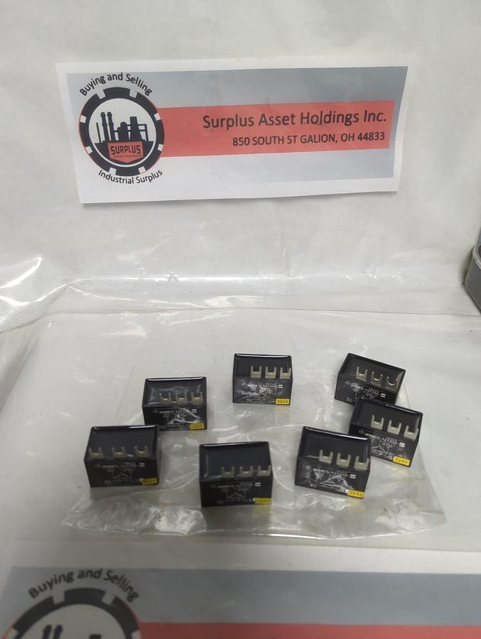 Used OKAYA,3RMES-121334-A0,DELTA RELAY SPARK GENERATOR 120Ω LOT OF 7 PRE-OWNED