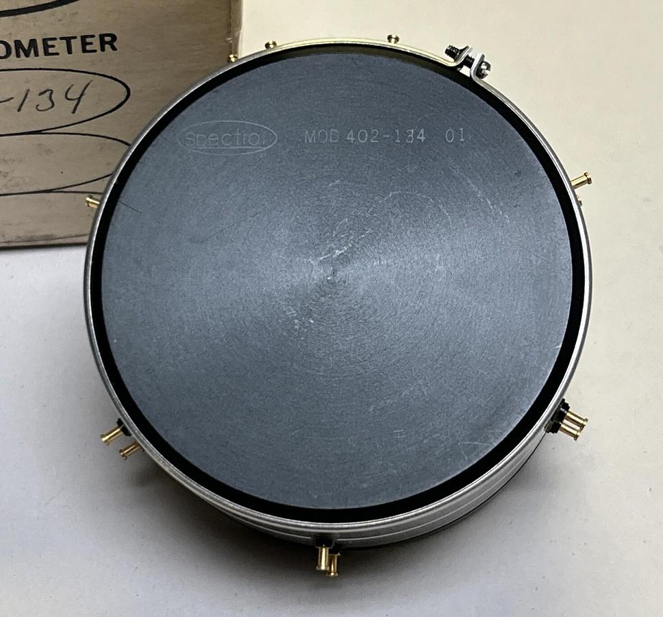 Used SPECTROL,402-134,PRECISION POTENTIONMETER 1000 ohms TO 5000 ohms