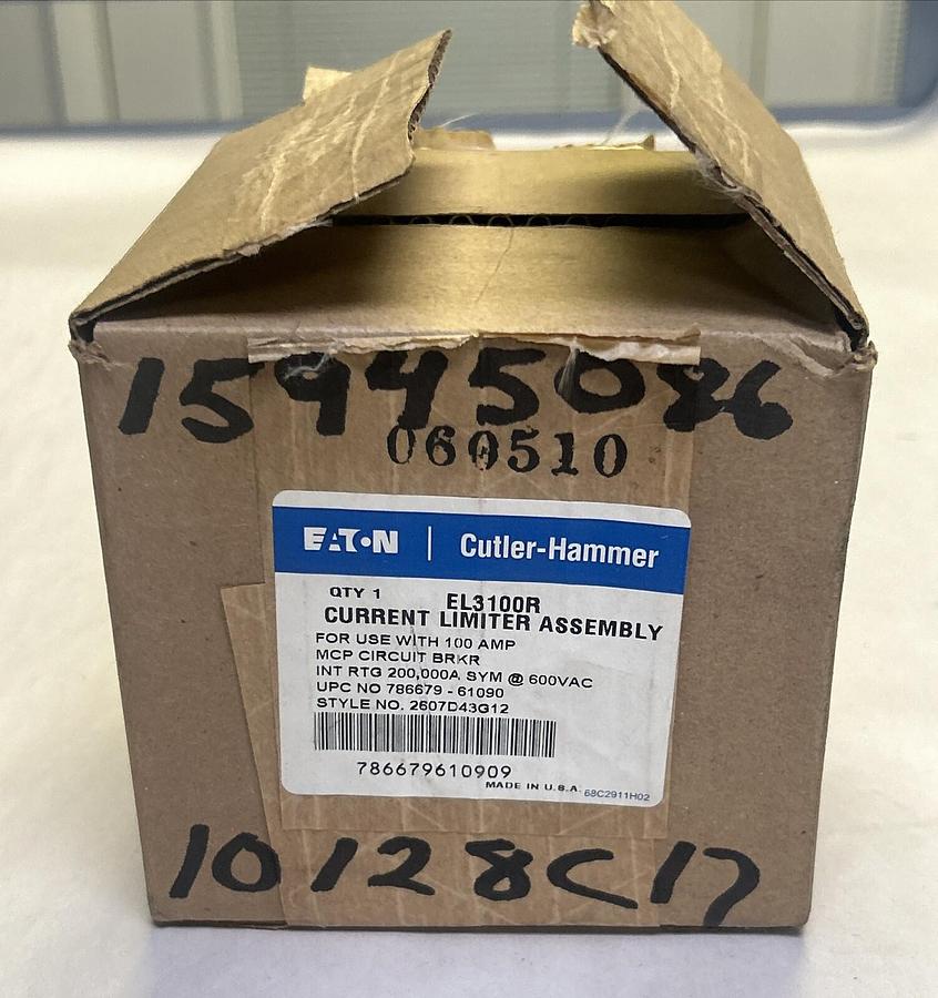 EATON CUTLER-HAMMER,EL3100R,CURRENT LIMITER ASSEMBLY NOS