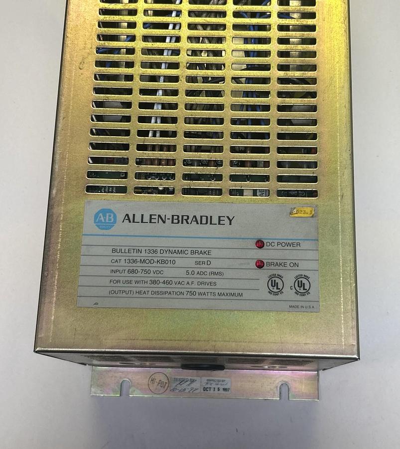 Used ALLEN BRADLEY,1336-MOD-KB010,DYNAMIC BRAKE
