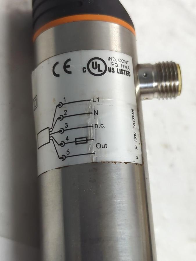 Used IFM,PN4222,ELECTRONIC PRESSURE MONITOR 1/4 INCH NPT PRE-OWNED