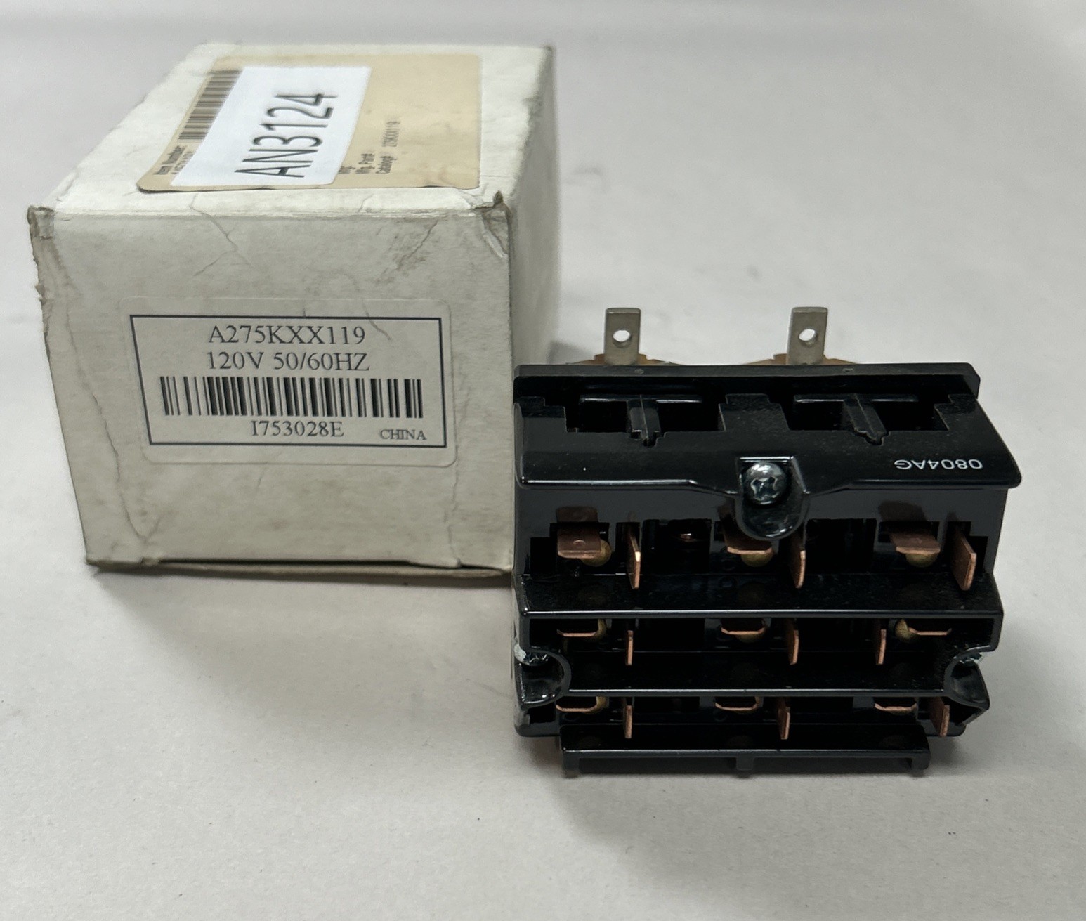 STRUTHERS-DUNN,275KXX119,REVERSING CONTACTOR 110-120V NOS