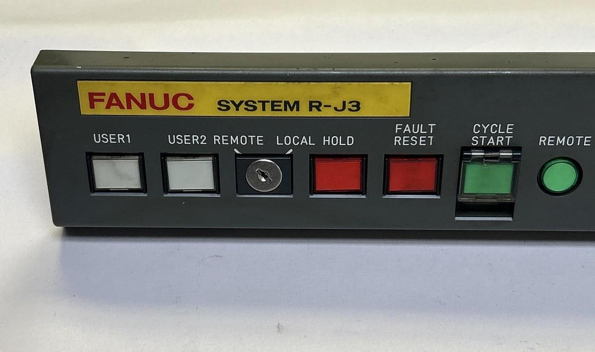 Used FANUC,A05B-2400-C001,R-J3 OPERATOR CONTROL PANEL