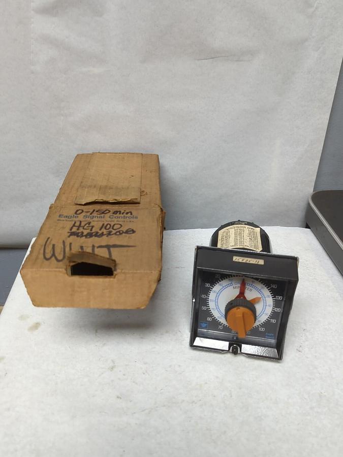 EAGLE SIGNAL CONTROLS,HG100,FLEXOPULSE MODULE TIMER 0-150 MIN NOS