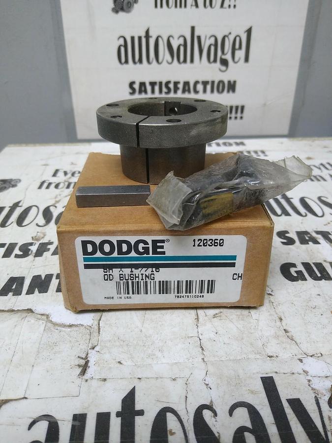DODGE,120360  SHX1-11/16 NK QD,BUSHING NOS
