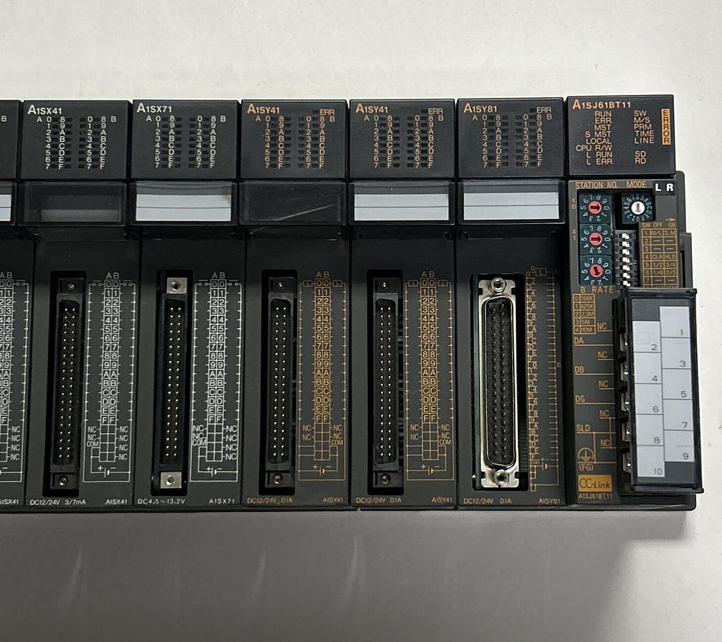 Used MITSUBISHI,A1S61PN/A1SHCPU/ASX41/A1SX71/A1SY41/A1SY81/A1SJ61BT11,Controller